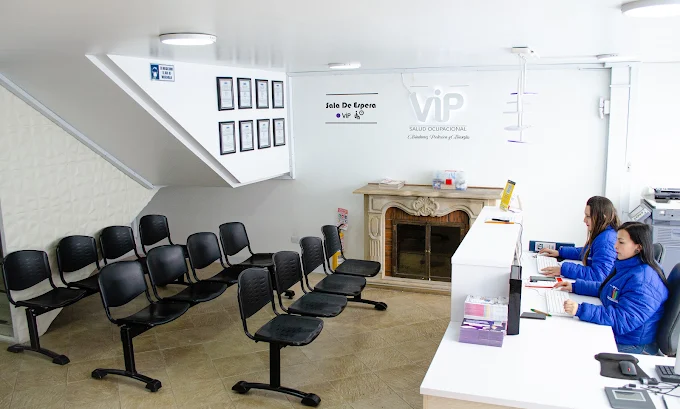 Recepción y sala de espera de la sede VIP